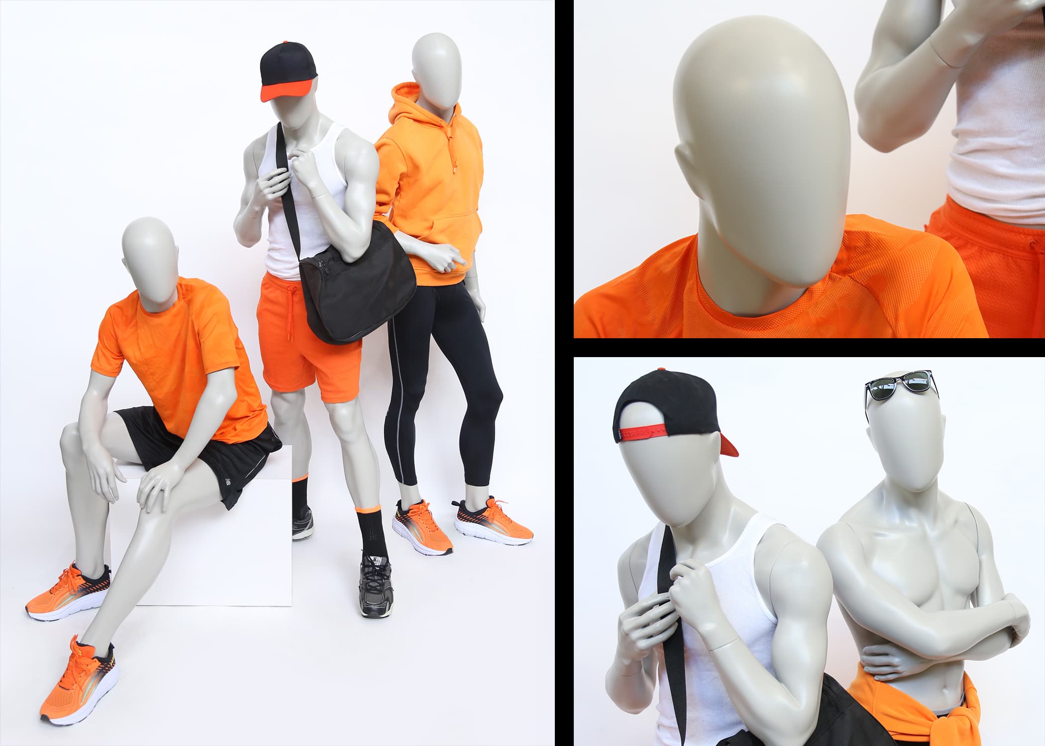 lifestyle-trends-mannequins-collage-orange